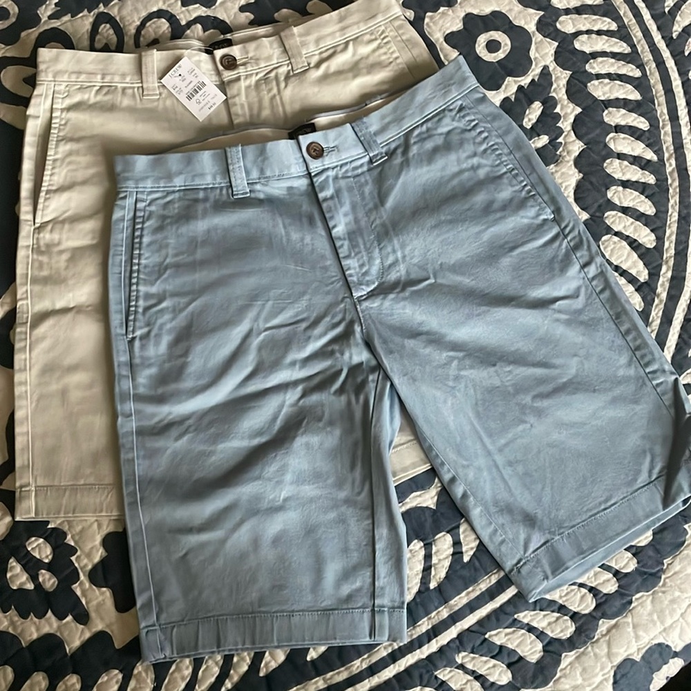 [J Crew] Men's 11" Inseam Shorts (Bundle of 2)